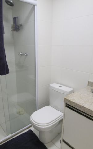 Apartamento para alugar com 176m², 3 quartos e 2 vagasBanheiro da Suíte 2