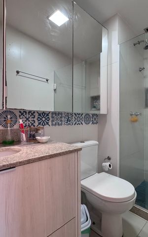 Apartamento à venda com 166m², 4 quartos e 2 vagasBanheiro da Suíte 1