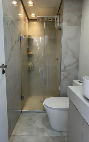 Apartamento à venda com 40m², 2 quartos e 1 vaga Apartamento à venda com 40m², 2 quartos e 1 vagaBanheiro Social
