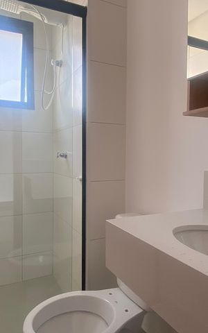 Apartamento à venda com 38m², 2 quartos e 1 vaga Apartamento à venda com 38m², 2 quartos e 1 vagaBanheiro