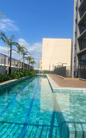 Apartamento à venda com 38m², 2 quartos e 1 vaga Apartamento à venda com 38m², 2 quartos e 1 vagaÁrea comum - Piscina