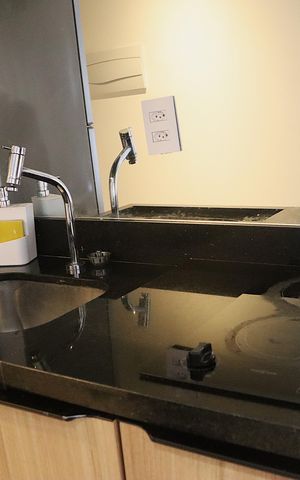 Studio à venda com 24m², 1 quarto e sem vagaCozinha