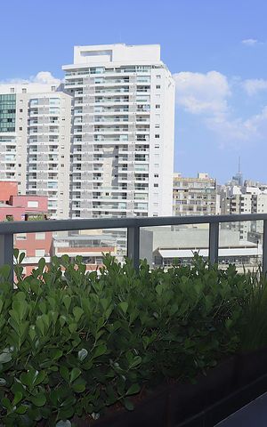 Studio à venda com 24m², 1 quarto e sem vagaRooftop