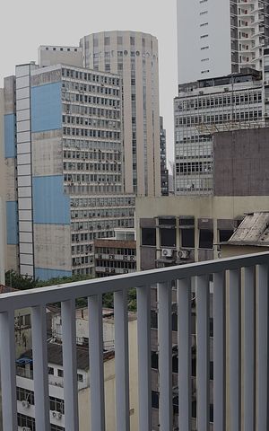 Studio à venda com 24m², 1 quarto e sem vagaVaranda