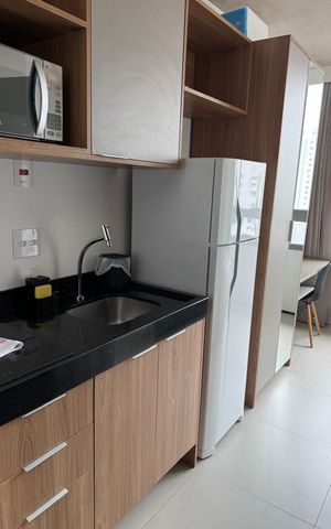 Studio à venda com 19m², 1 quarto e sem vaga Studio à venda com 19m², 1 quarto e sem vagaCozinha
