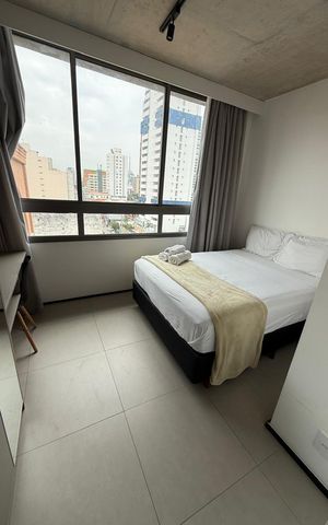Studio à venda com 19m², 1 quarto e sem vaga Studio à venda com 19m², 1 quarto e sem vagaSala / Quarto