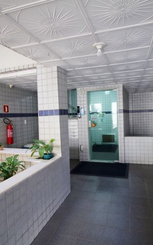 Apartamento para alugar com 150m², 3 quartos e 1 vagaFachada e portaria