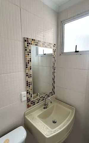 Apartamento à venda com 45m², 2 quartos e 1 vaga Apartamento à venda com 45m², 2 quartos e 1 vagaBanheiro