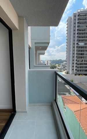 Apartamento para alugar com 37m², 1 quarto e sem vaga Apartamento para alugar com 37m², 1 quarto e sem vagaVaranda