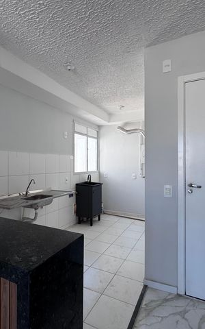 Apartamento à venda com 43m², 2 quartos e 1 vaga Apartamento à venda com 43m², 2 quartos e 1 vagaCozinha e Área de Serviço