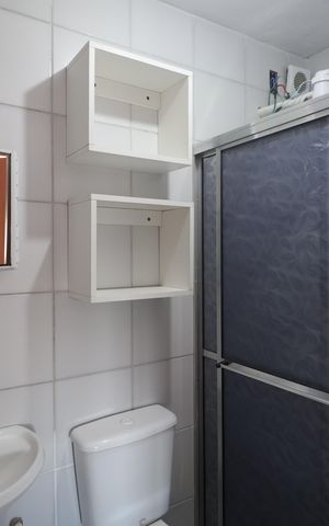 Apartamento para alugar com 42m², 2 quartos e 1 vagaBanheiro