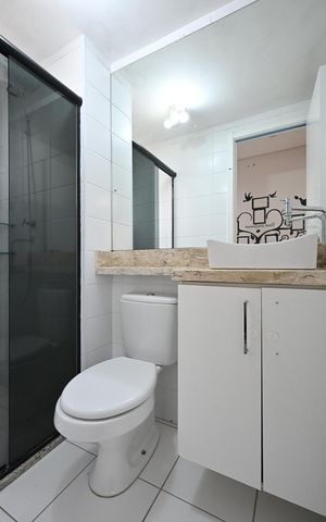 Apartamento para alugar com 42m², 2 quartos e sem vagaBanheiro