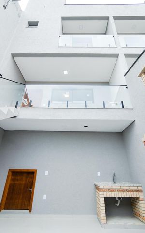 Casa para alugar com 110m², 3 quartos e 4 vagasÁrea gourmet