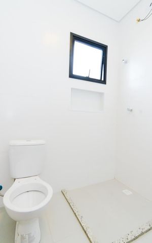 Casa para alugar com 110m², 3 quartos e 4 vagasBanheiro da Suíte 1