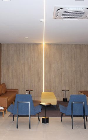 Studio para alugar com 27m², 1 quarto e sem vagaHall Social
