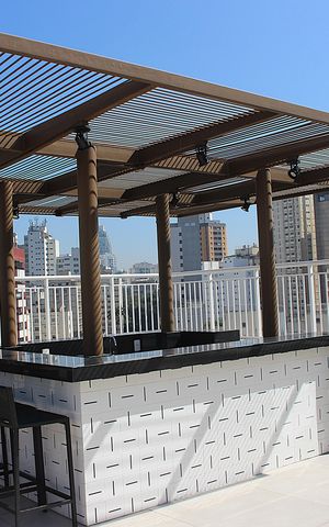 Studio para alugar com 27m², 1 quarto e sem vagaRooftop