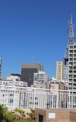 Studio para alugar com 27m², 1 quarto e sem vagaRooftop