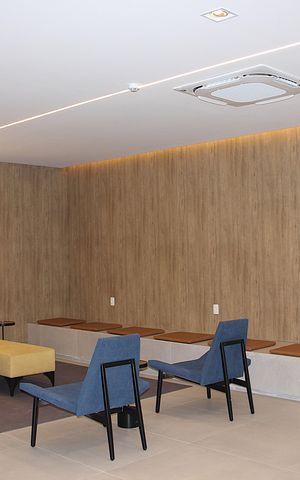 Studio para alugar com 27m², 1 quarto e sem vagaHall Social