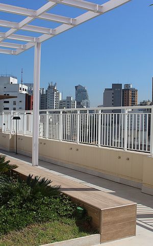Studio para alugar com 27m², 1 quarto e sem vagaRooftop