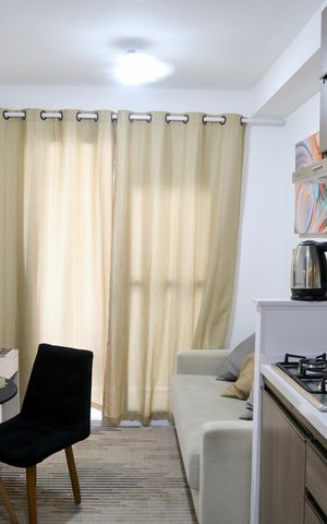 Studio para alugar com 28m², 1 quarto e sem vaga Studio para alugar com 28m², 1 quarto e sem vagaSala
