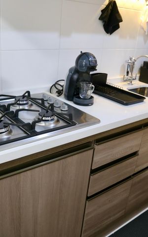 Studio para alugar com 28m², 1 quarto e sem vaga Studio para alugar com 28m², 1 quarto e sem vagaCozinha
