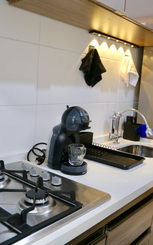 Studio para alugar com 28m², 1 quarto e sem vaga Studio para alugar com 28m², 1 quarto e sem vagaCozinha