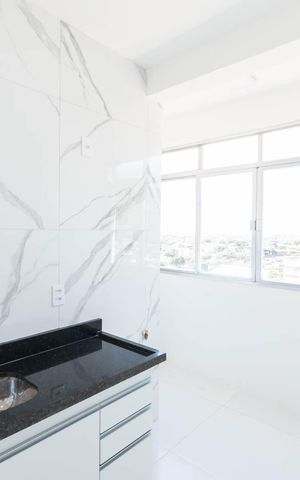 Apartamento à venda com 55m², 2 quartos e 1 vagaCozinha e Área de Serviço