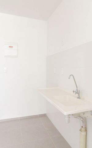 Apartamento à venda com 45m², 2 quartos e 1 vaga Apartamento à venda com 45m², 2 quartos e 1 vagaCozinha e Área de Serviço