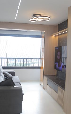 Apartamento à venda com 42m², 2 quartos e 1 vaga Apartamento à venda com 42m², 2 quartos e 1 vagaSala