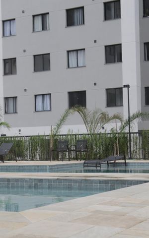 Apartamento à venda com 42m², 2 quartos e 1 vaga Apartamento à venda com 42m², 2 quartos e 1 vagaÁrea comum - Piscina