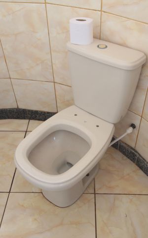 Casa à venda com 450m², 4 quartos e 7 vagasBanheiro da Suite 1