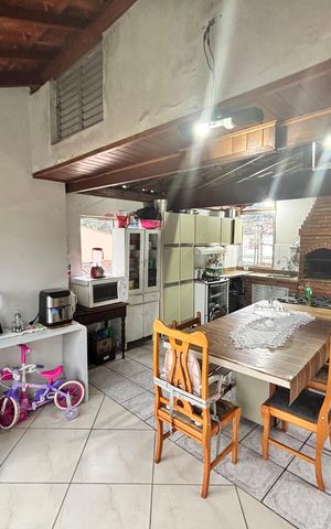 Casa à venda com 59m², 4 quartos e 2 vagasCozinha