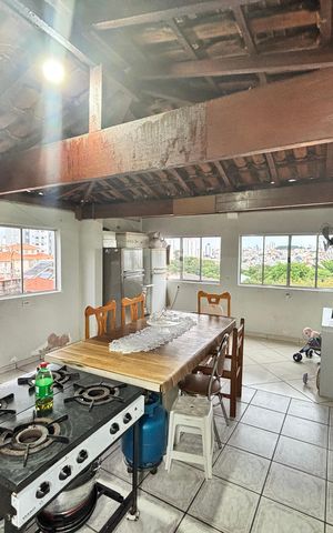 Casa à venda com 59m², 4 quartos e 2 vagasCozinha