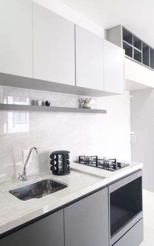 Apartamento para alugar com 34m², 2 quartos e sem vagaCozinha
