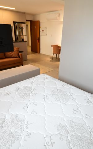 Studio para alugar com 50m², 1 quarto e 2 vagasQuarto