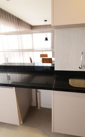 Studio para alugar com 50m², 1 quarto e 2 vagasCozinha