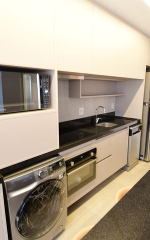 Studio para alugar com 50m², 1 quarto e 2 vagasCozinha
