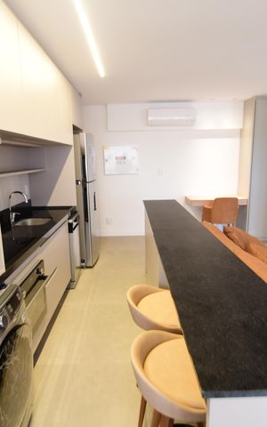 Studio para alugar com 50m², 1 quarto e 2 vagasCozinha