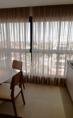 Studio para alugar com 50m², 1 quarto e 2 vagasSala