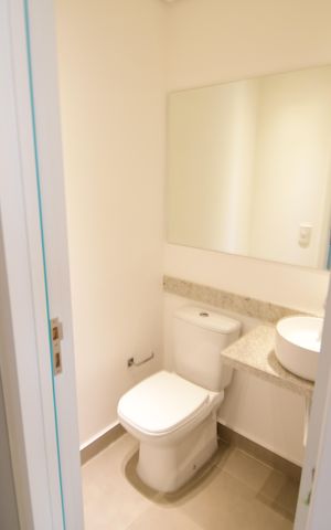 Studio para alugar com 50m², 1 quarto e 2 vagasLavabo