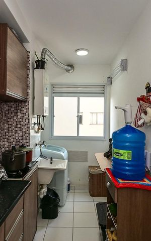 Apartamento à venda com 44m², 2 quartos e 1 vagaCozinha