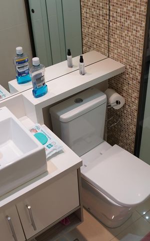 Apartamento à venda com 64m², 2 quartos e 1 vagaBanheiro