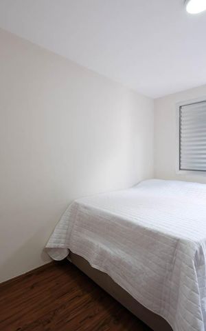 Apartamento à venda com 44m², 2 quartos e 1 vagaQuarto 2