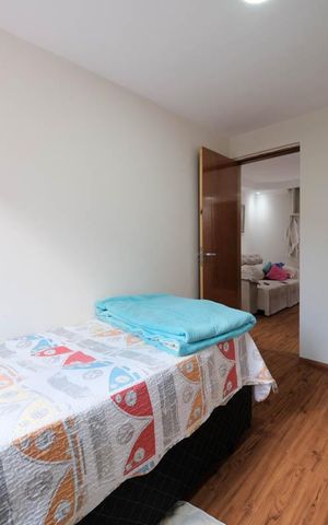 Apartamento à venda com 44m², 2 quartos e 1 vagaQuarto 1