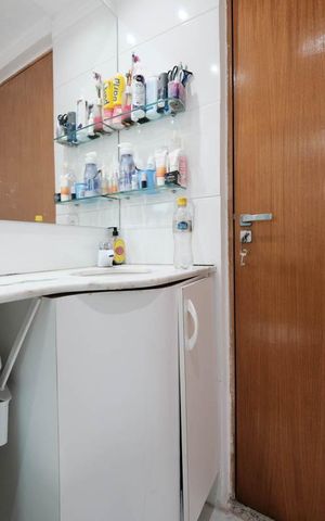 Apartamento à venda com 44m², 2 quartos e 1 vagaBanheiro