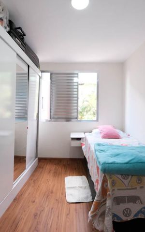 Apartamento à venda com 44m², 2 quartos e 1 vagaQuarto 1
