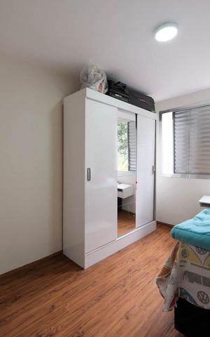 Apartamento à venda com 44m², 2 quartos e 1 vagaQuarto 1