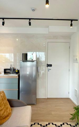 Studio para alugar com 42m², 1 quarto e sem vaga Studio para alugar com 42m², 1 quarto e sem vagaSala