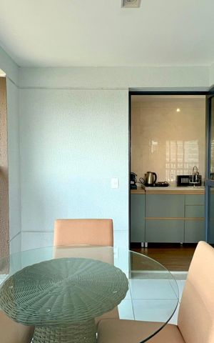 Studio para alugar com 42m², 1 quarto e sem vaga Studio para alugar com 42m², 1 quarto e sem vagaVaranda