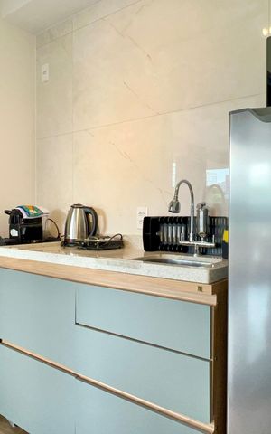Studio para alugar com 42m², 1 quarto e sem vaga Studio para alugar com 42m², 1 quarto e sem vagaCozinha